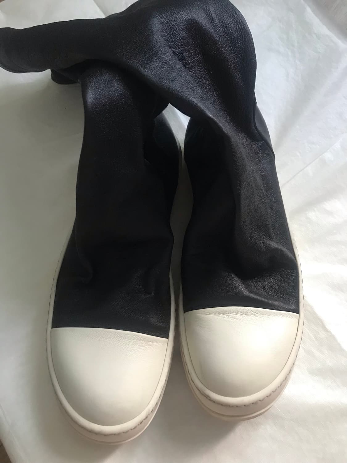 릭오웬스 레더 니삭스 부츠 245 상품이미지2