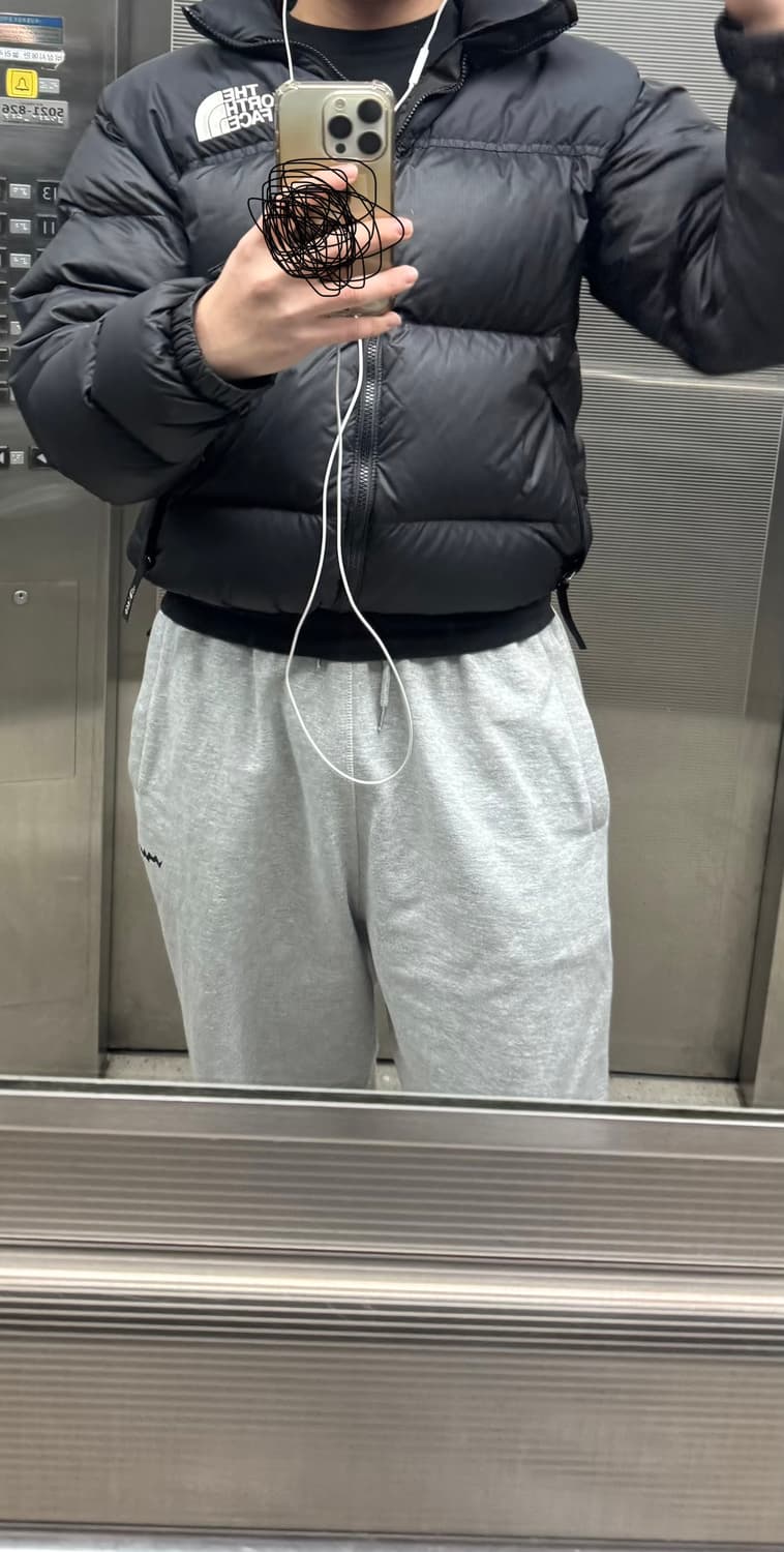 (L)예스아이씨 스웻팬츠 그레이 상품이미지1