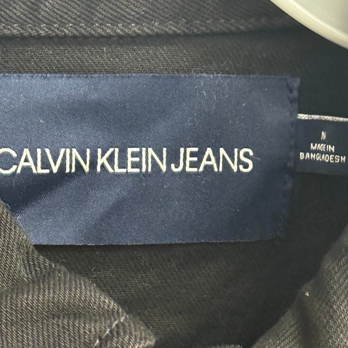 캘빈클라인 블랙 데님 자켓 M 상품이미지2