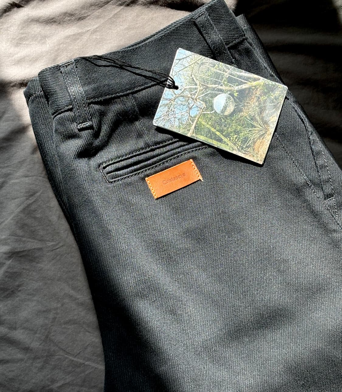 크리스타세야 블랙 데님 상품이미지5