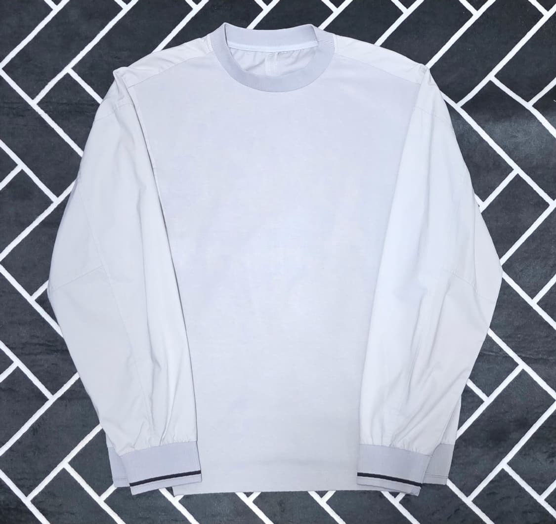 시스템옴므 우븐 맨투맨 상품이미지1