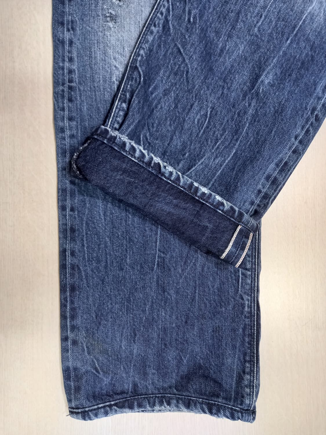 38 Tommy&Hilfiger Italy 셀비지 일자진 38-153 상품이미지5