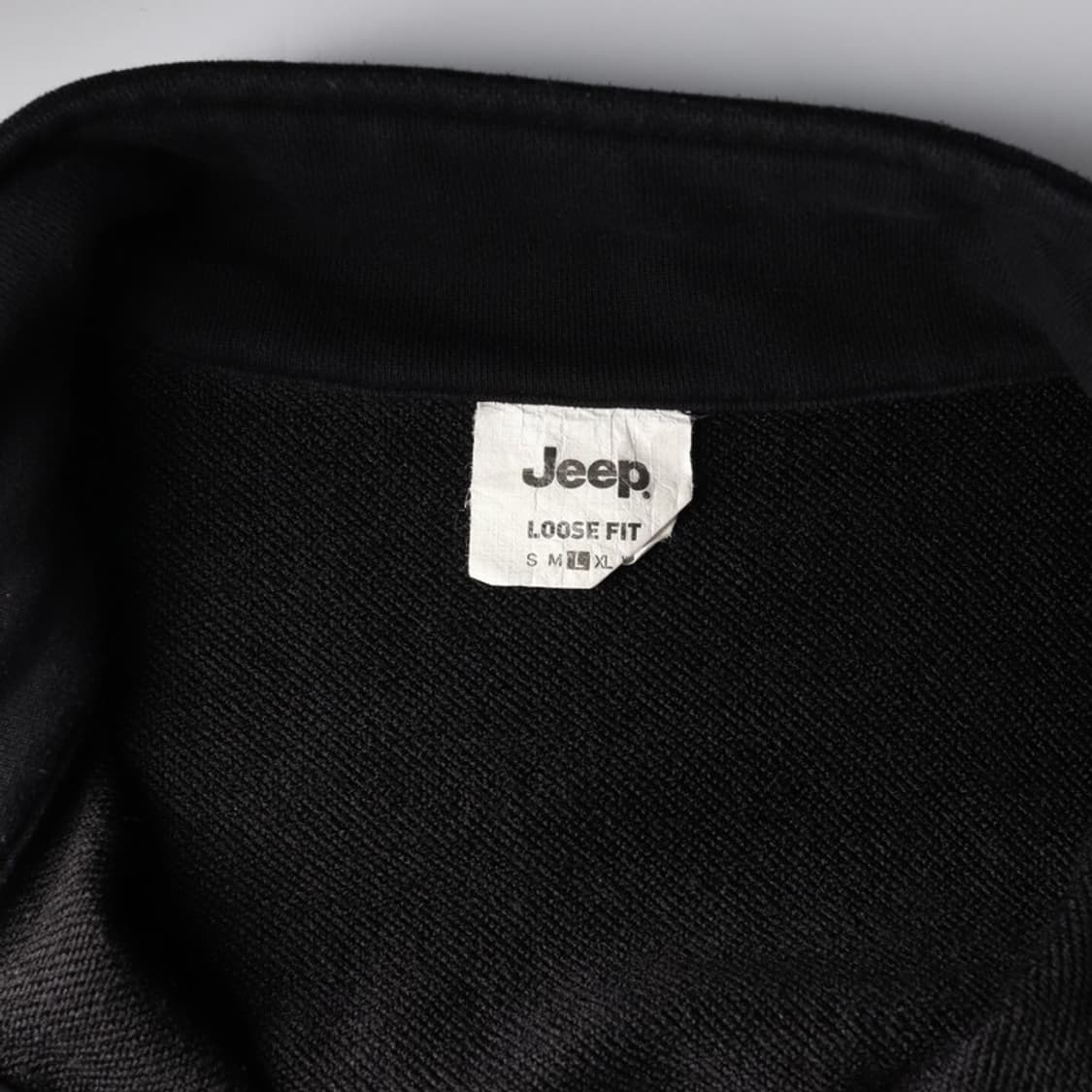 Jeep 로고 하프 집업 스웨트셔츠 L 상품이미지5