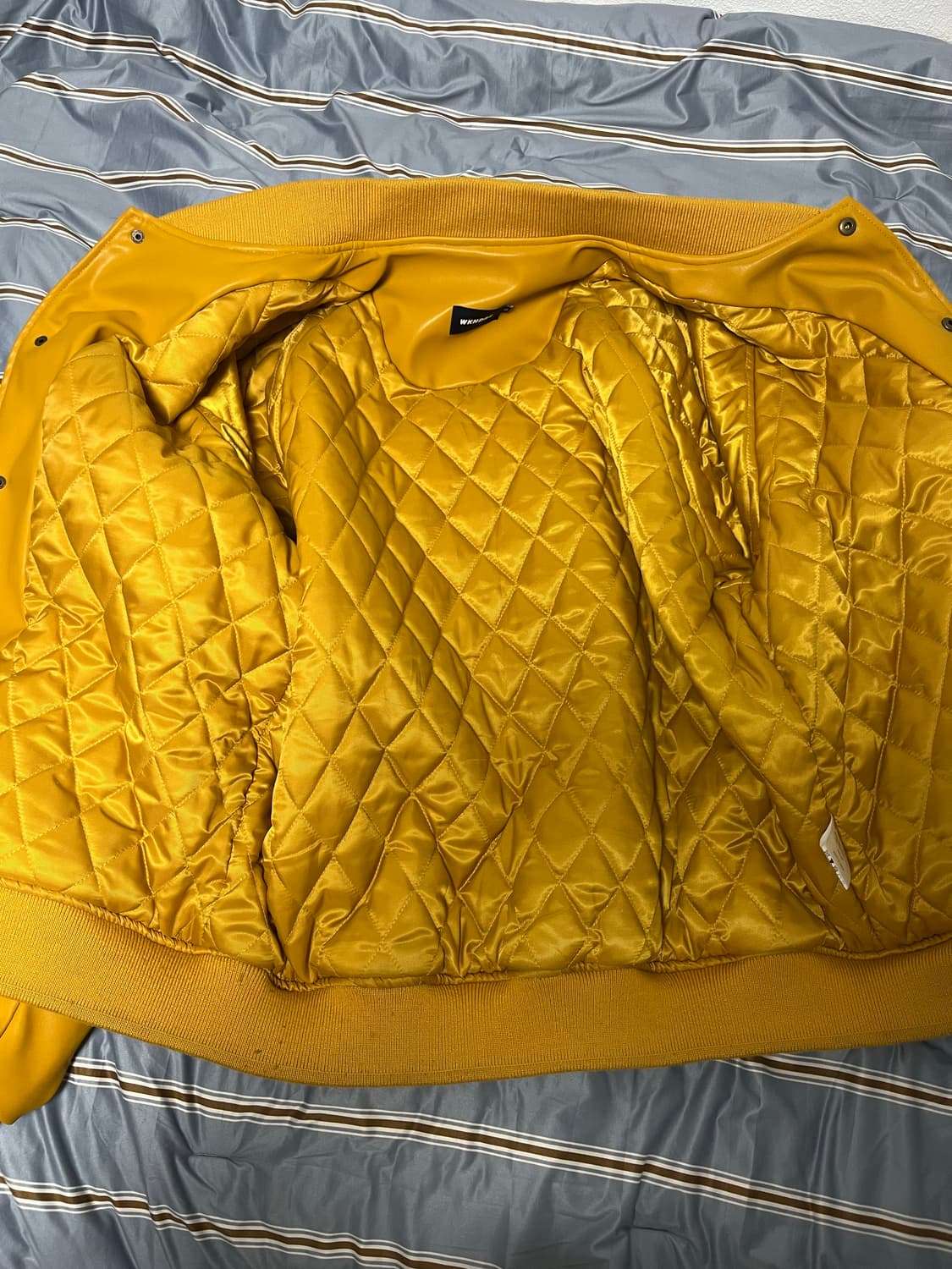 위캔더스 레더 자켓 상품이미지3