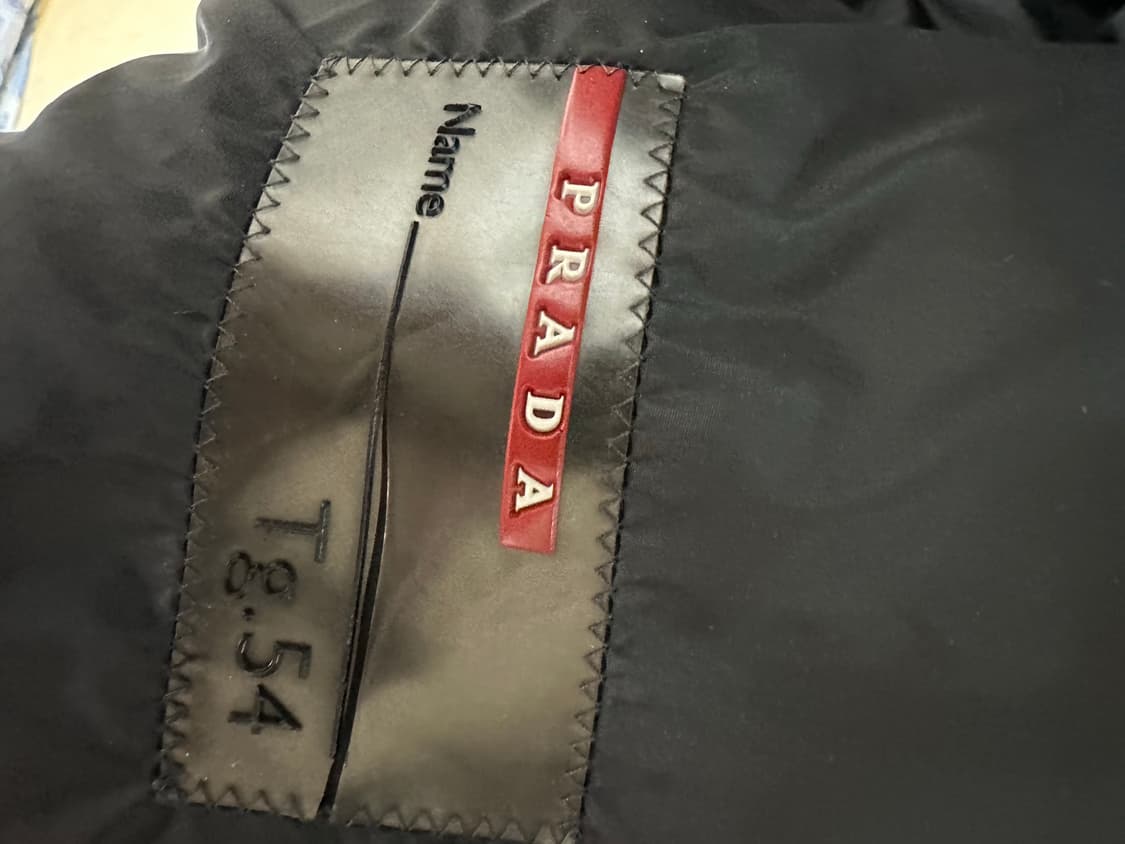 프라다 봄버 자켓 54 차콜 상품이미지5