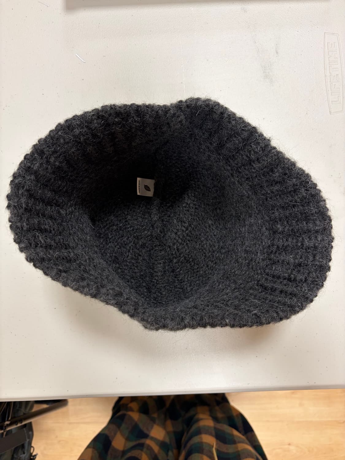 차콜니트버킷햇 상품이미지3