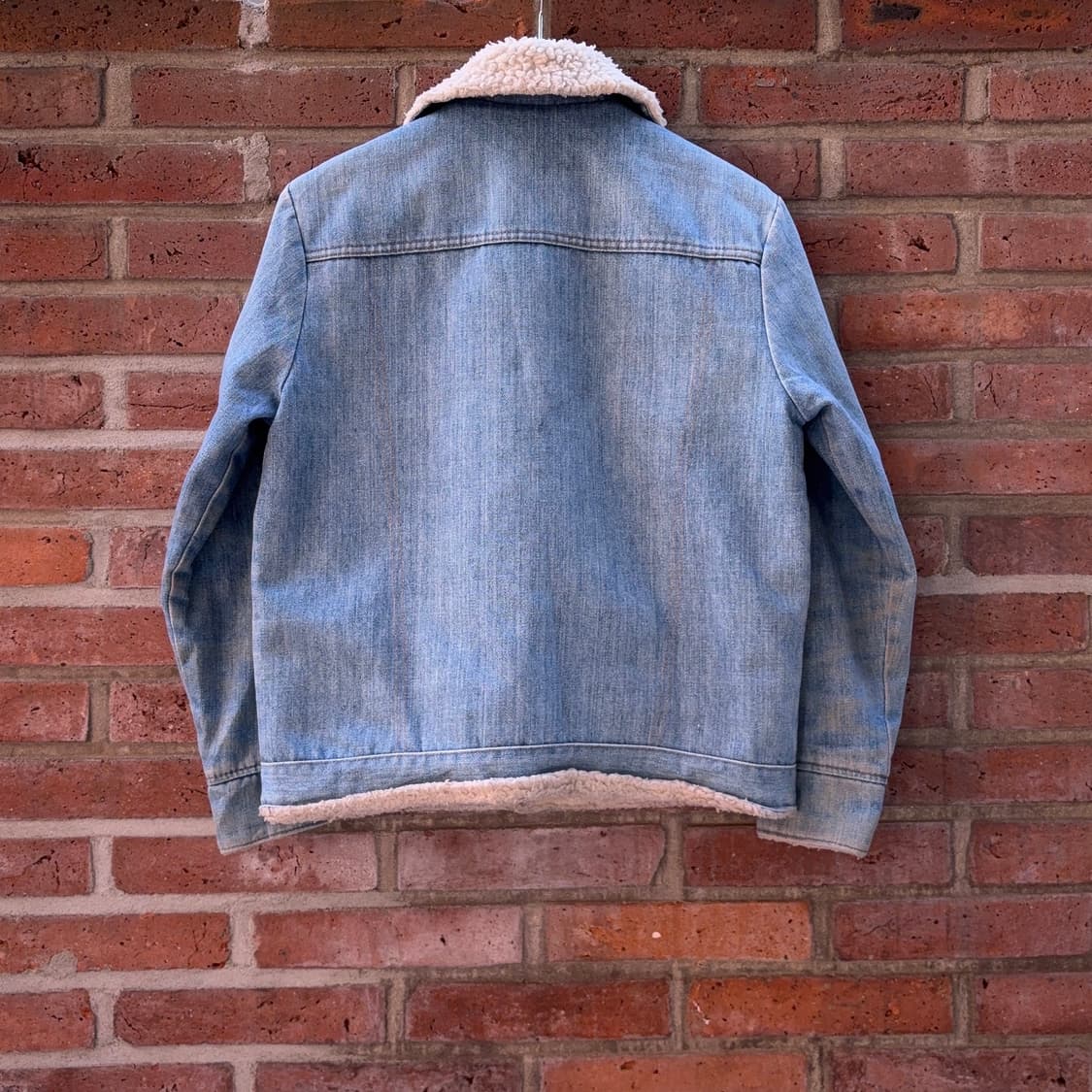 80s USA 리바이스 Levi’s 쉐르파 데님 트러커 자켓 상품이미지8