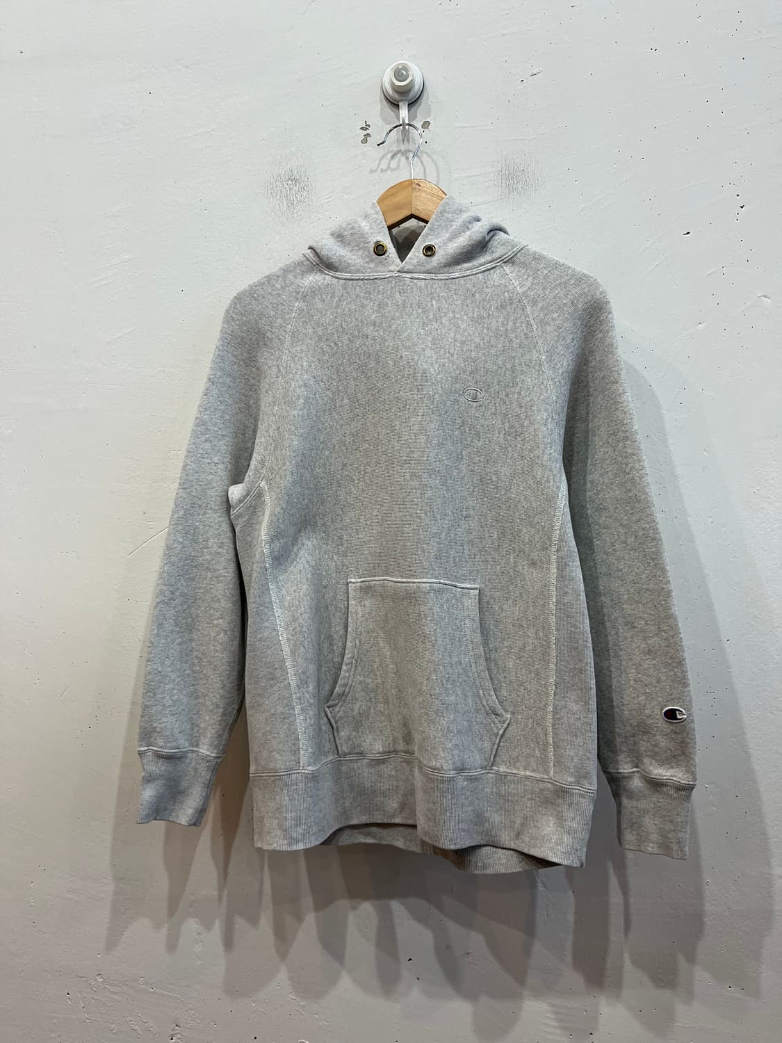 챔피온 리버스위브 블루택 후드 M 상품이미지1