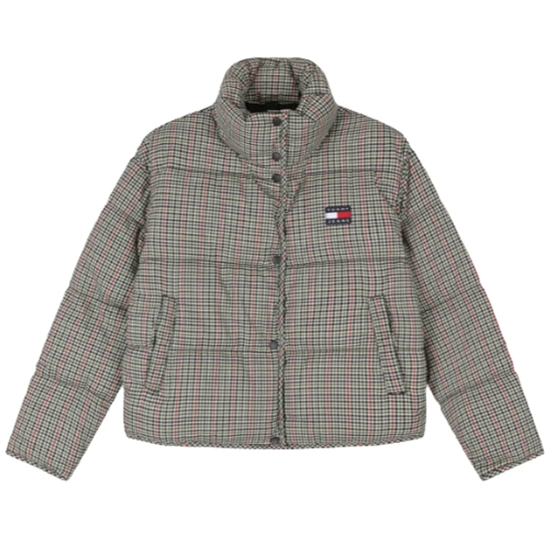 타미진스 체크푸퍼패딩 상품이미지1