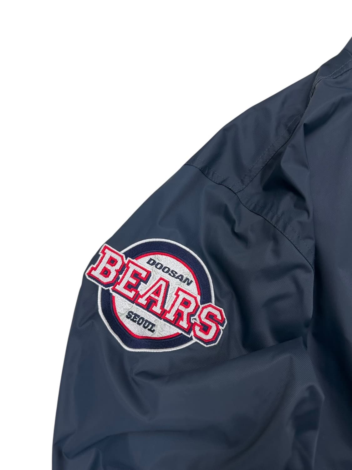 네포스 두산베어스 바시티 자켓 네이비 (M) 상품이미지4