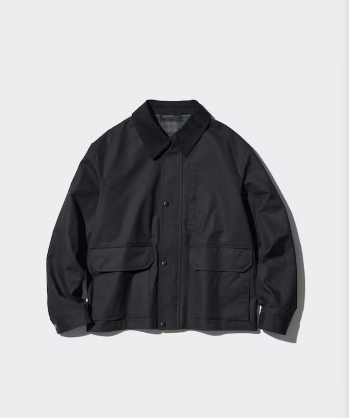 유니클로 유틸리티쇼트블루종 블랙  상품이미지1