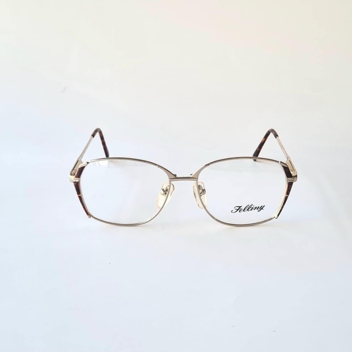 데드스탁 메탈릭 골드 헥사곤 프레임 안경테 706 상품이미지2