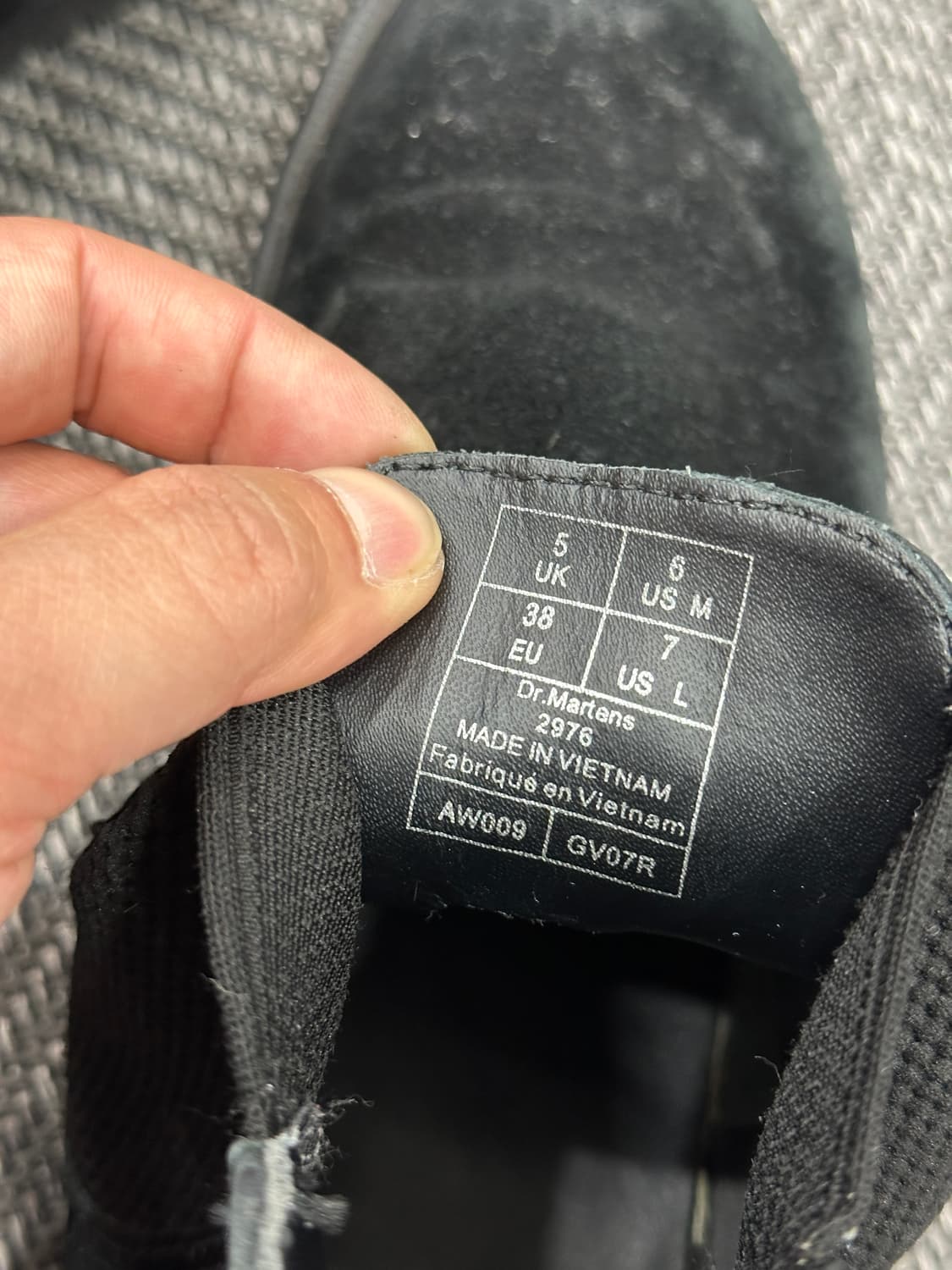 닥터마틴 2976 첼시부츠 스웨이드 상품이미지8
