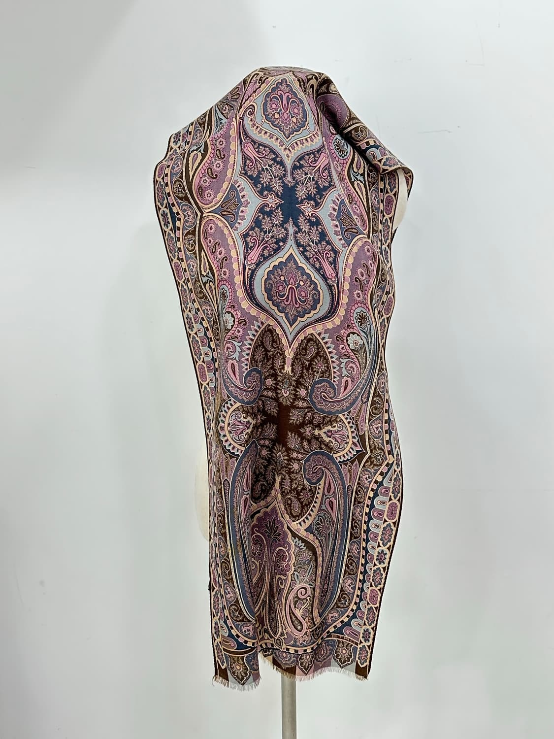 에트로 울 실크 머플러 상품이미지8