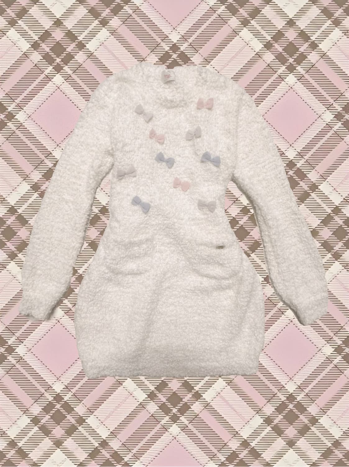 🎀 폭닥 히메갸루 / 라떼갸루 니트 원피스 🍫💝 상품이미지3