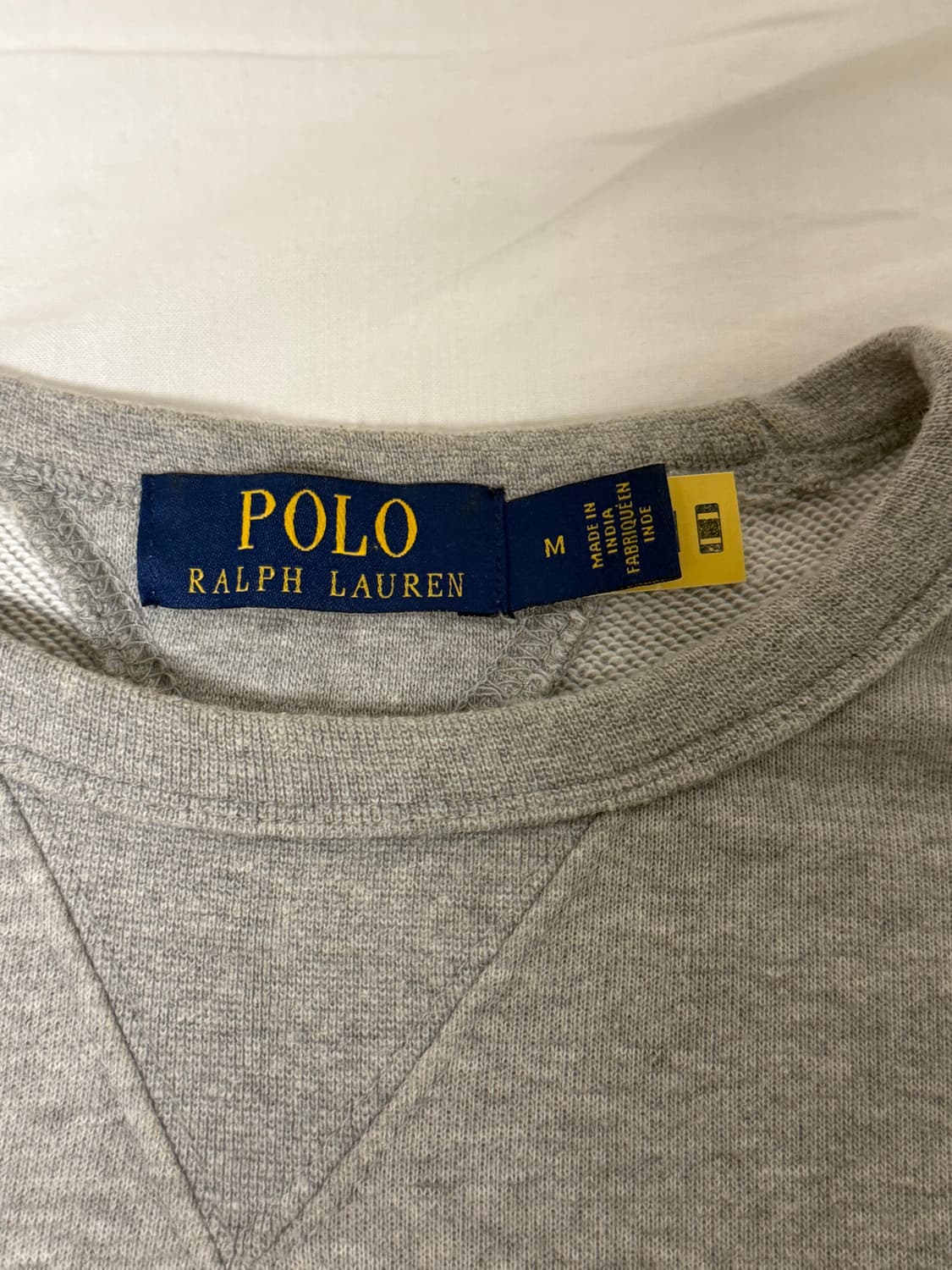 폴로 그레이 맨투맨 상품이미지3