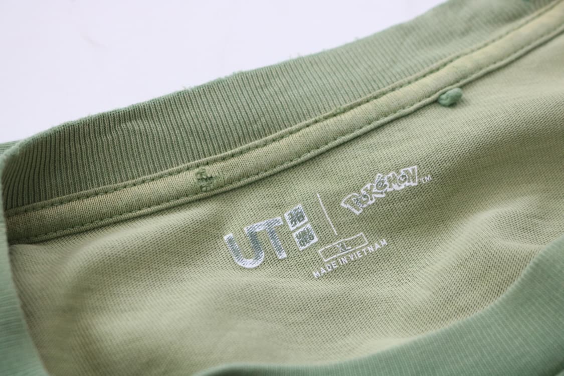 유니클로 UT 포켓몬 따라큐 빈티지 디스트로이드 반팔티셔츠 (XL) 상품이미지8