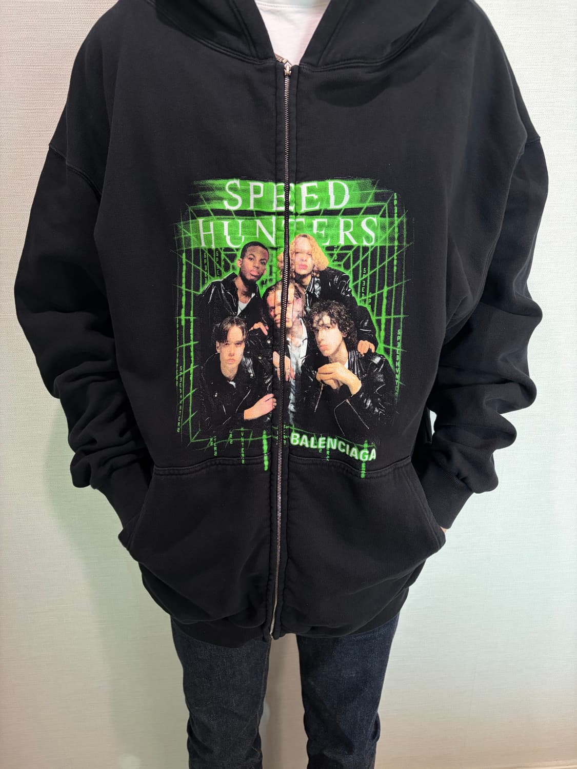 발렌시아가 스피드헌터 후드집업 S 상품이미지2