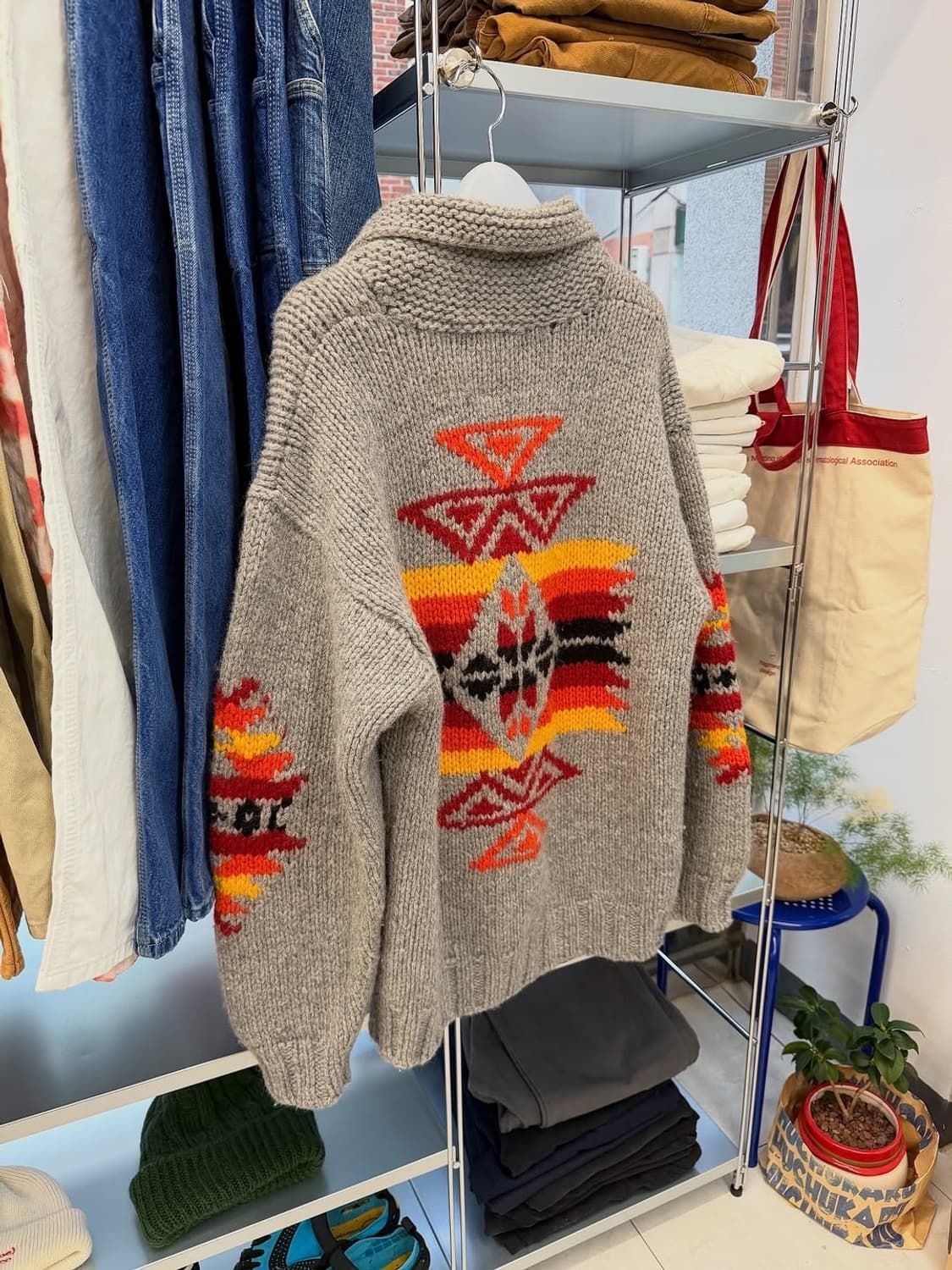 Swing boat navajo sweater  상품이미지2