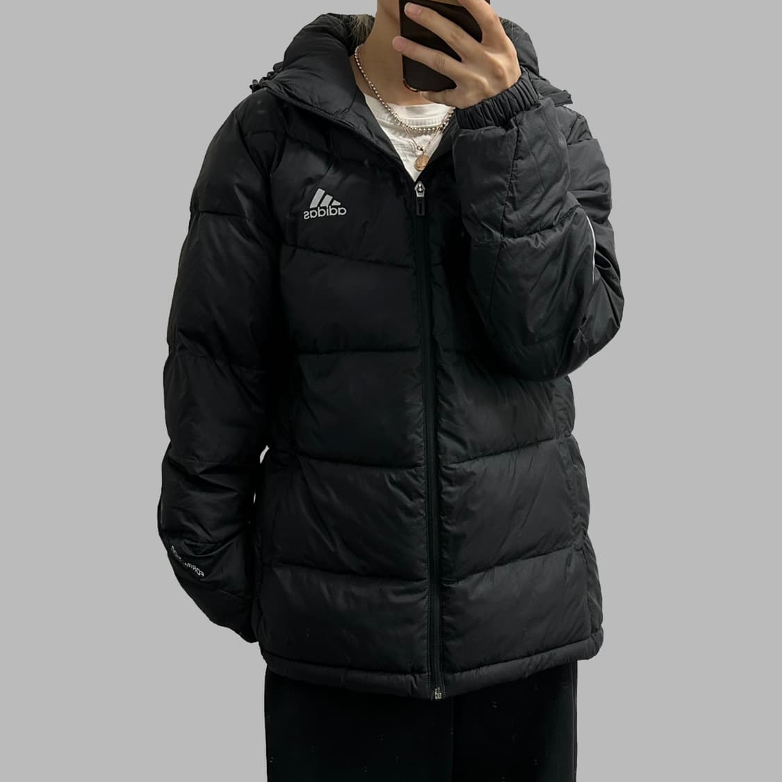 아디다스 후드 패딩 상품이미지2