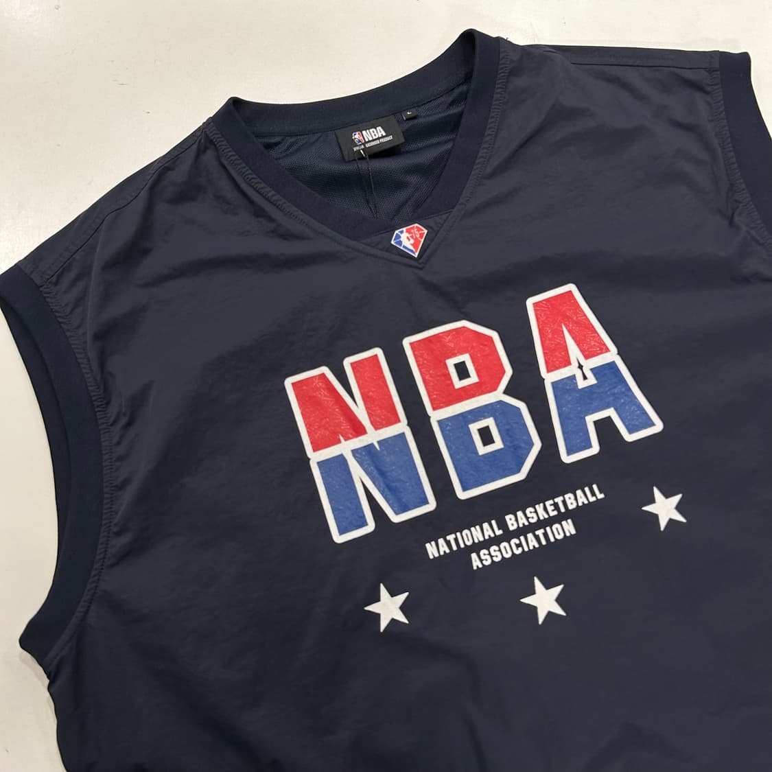 [L] NBA 75주년 농구 런닝 조끼 네이비 A892 상품이미지3
