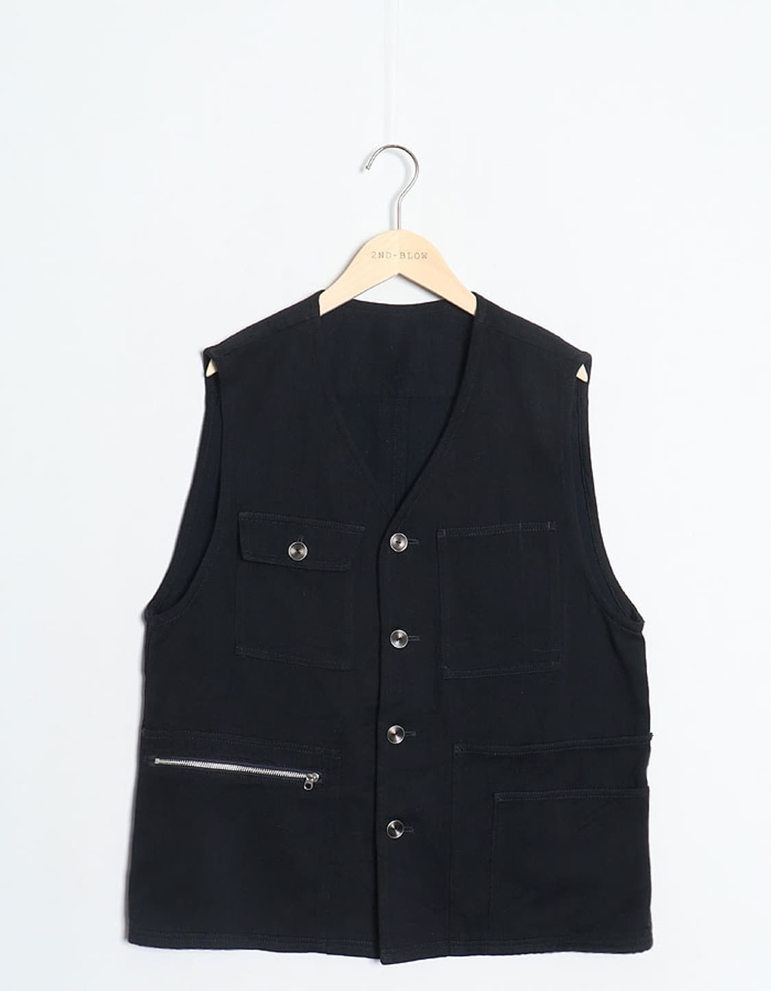 materialism Silk Blend Work Vest 상품이미지1