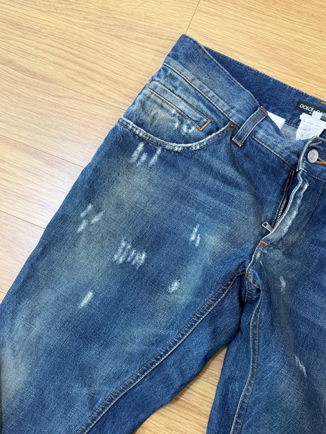 돌체앤가바나 진청 데님 빈티지 상품이미지2