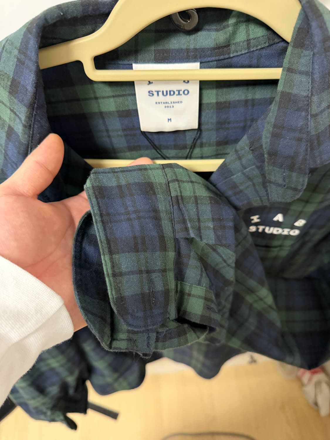 아이앱스튜디오 체크셔츠 M사이즈 상품이미지5