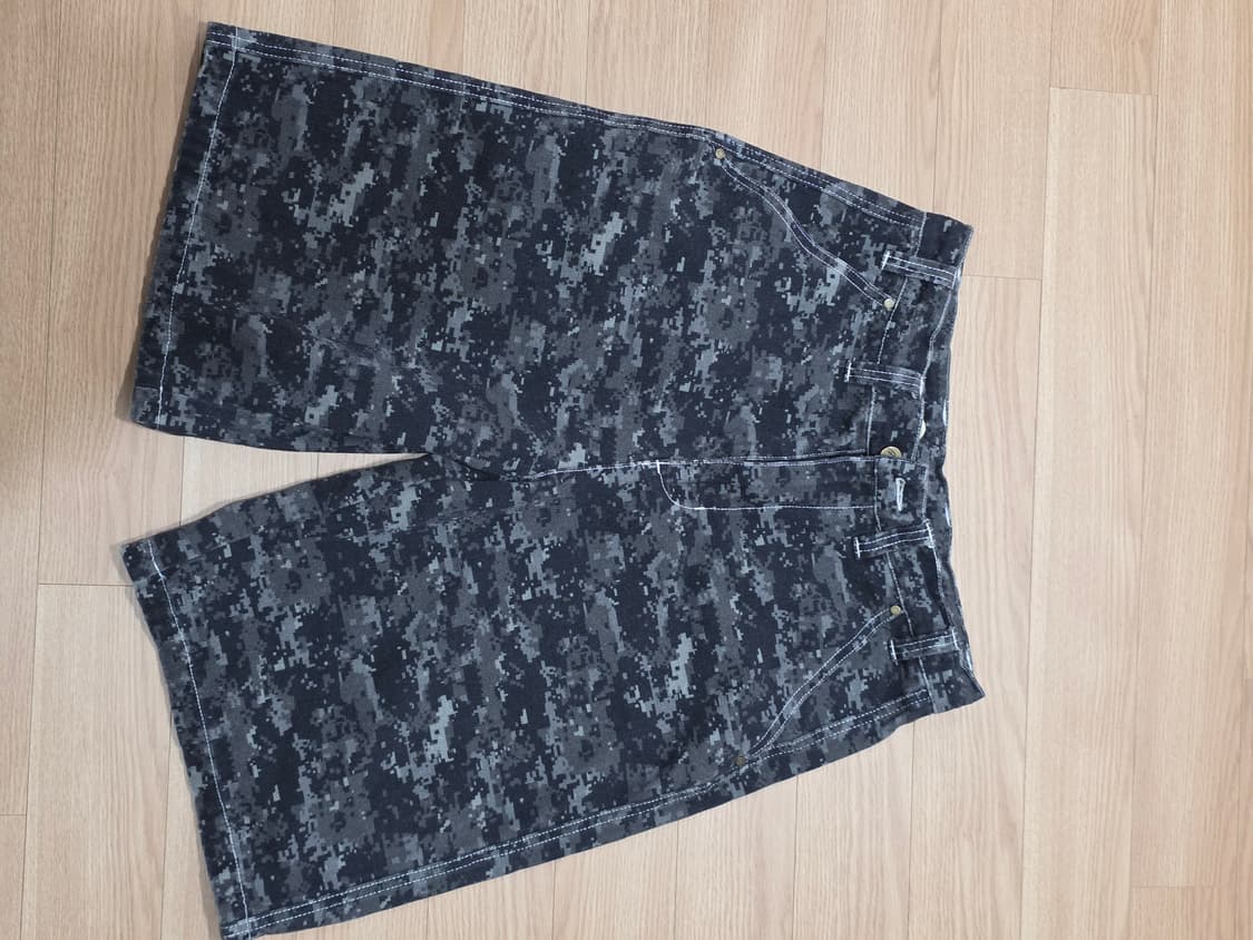 버터굿즈 워크 쇼츠 검정 WORK SHORTS 상품이미지2