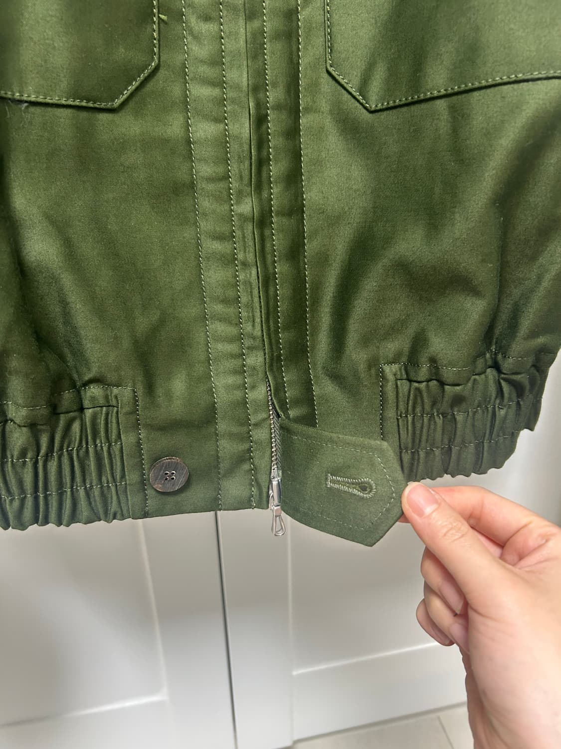 Pottery 하이넥 블루종 상품이미지6