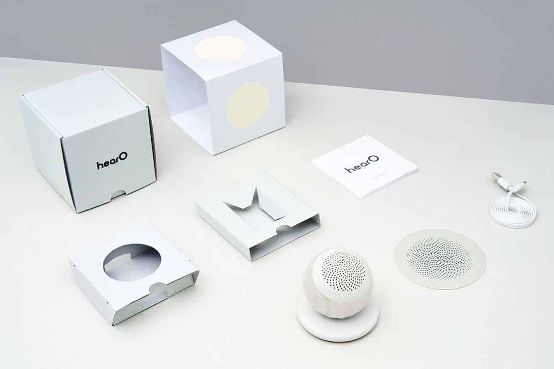 HearO 테니스공 스피커 화이트 상품이미지4