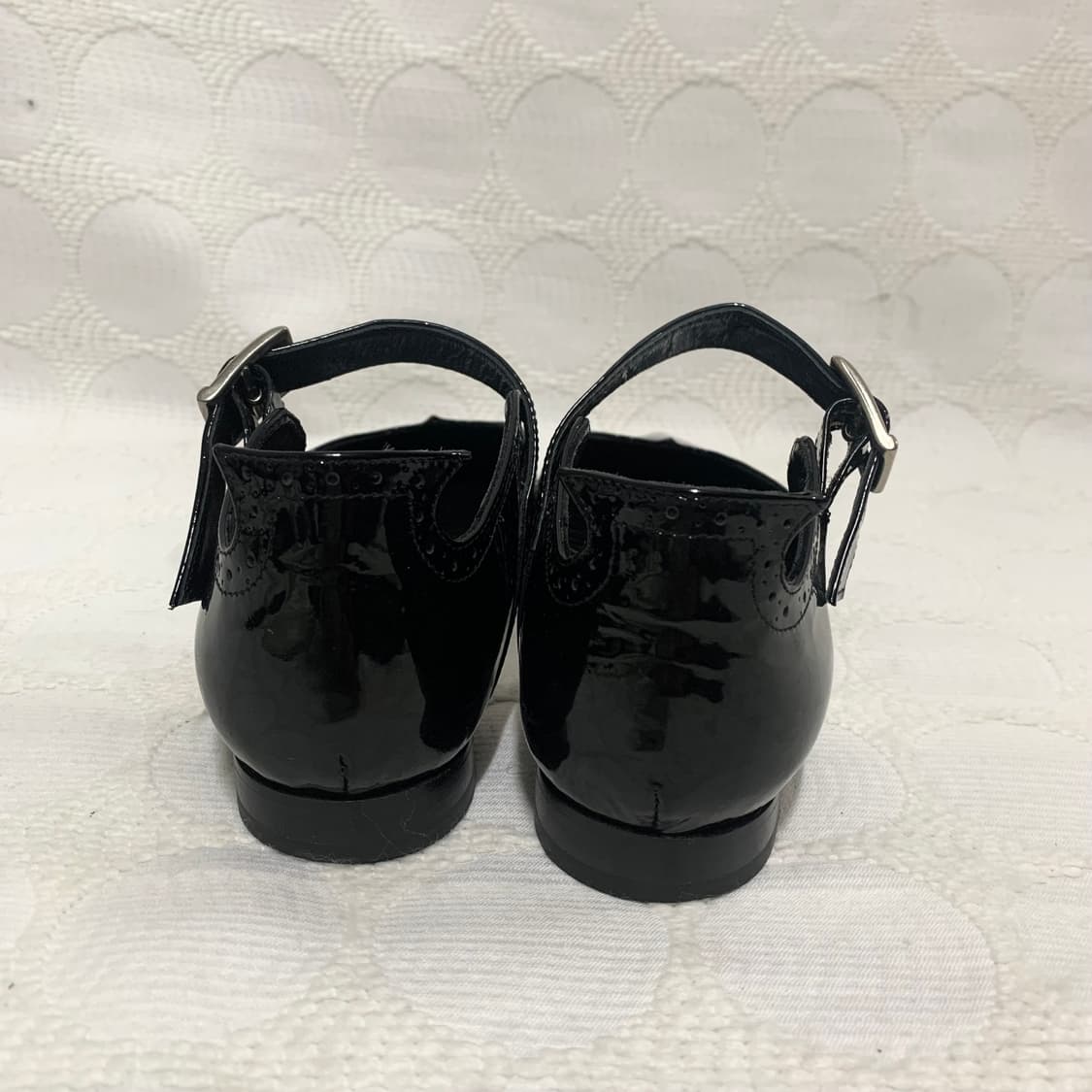 존 갈리아노 블랙 에나멜 포인티드 토 메리제인 슈즈 상품이미지7