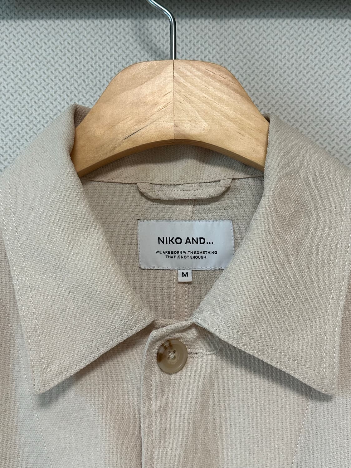 니코앤드 린넨 워크 초어 자켓 상품이미지4