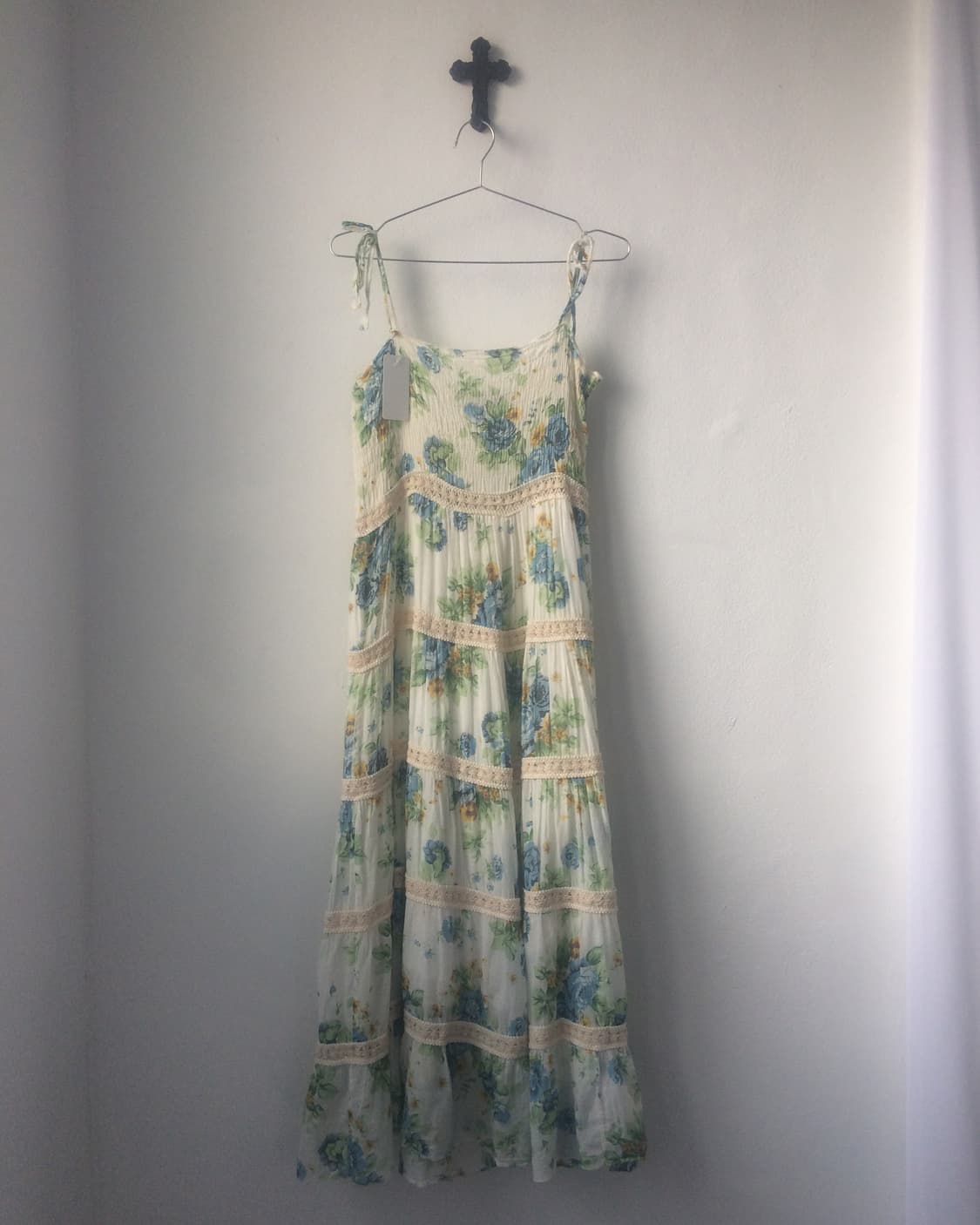 Flower pattern sleeveless onepiece 상품이미지1