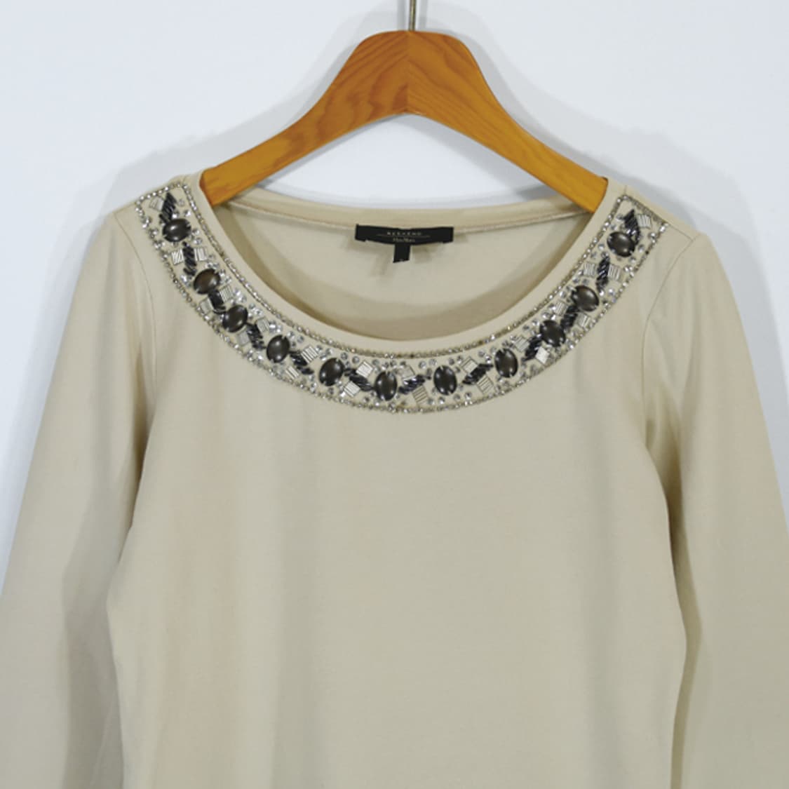 MaxMara weekend 비즈7부슬리브탑 상품이미지3