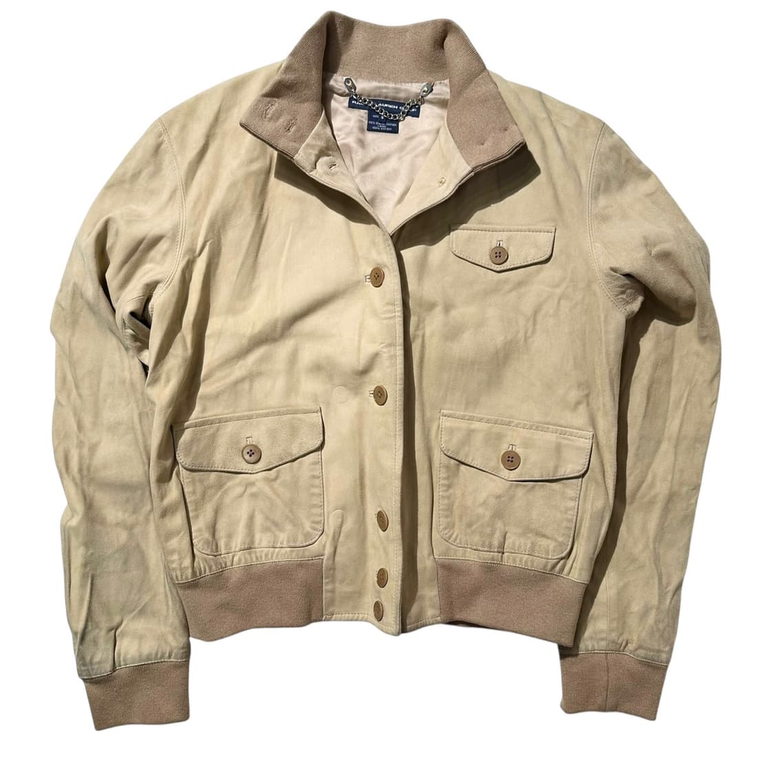 랄프로렌 레더 스웨이드 블루종 자켓 상품이미지1