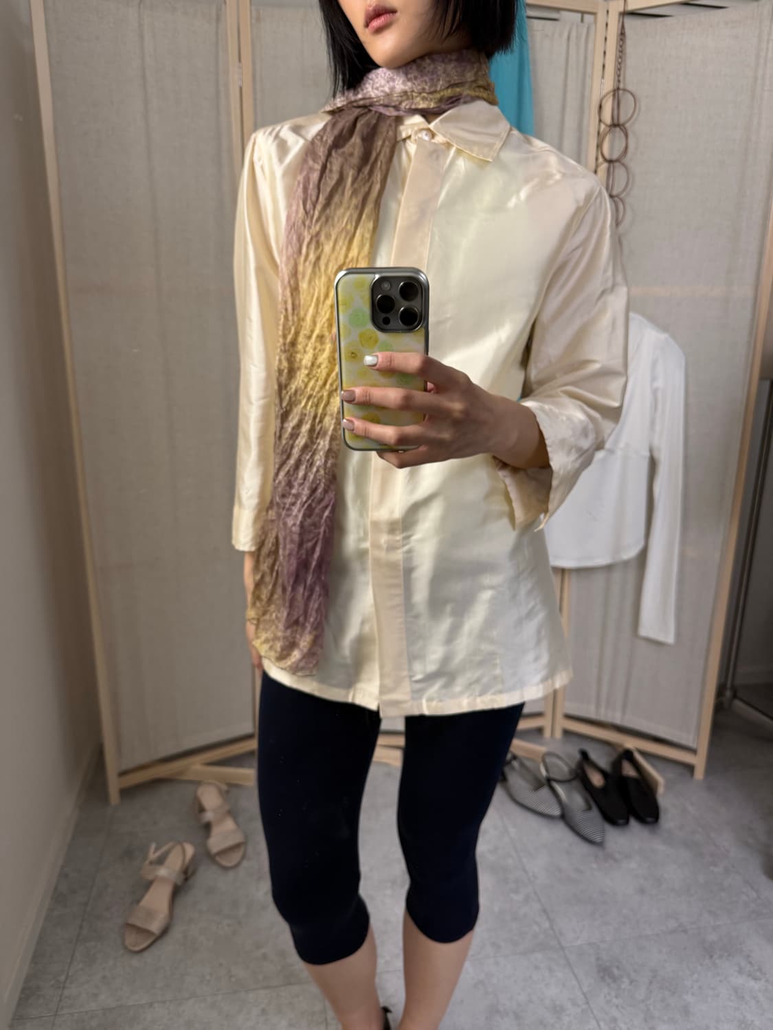 막스마라 실크 셔츠 (ITALY) 상품이미지2