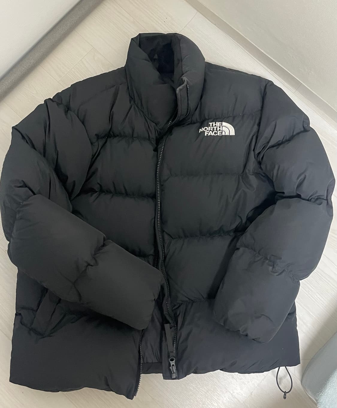 노스페이스 블랙 패딩 상품이미지2
