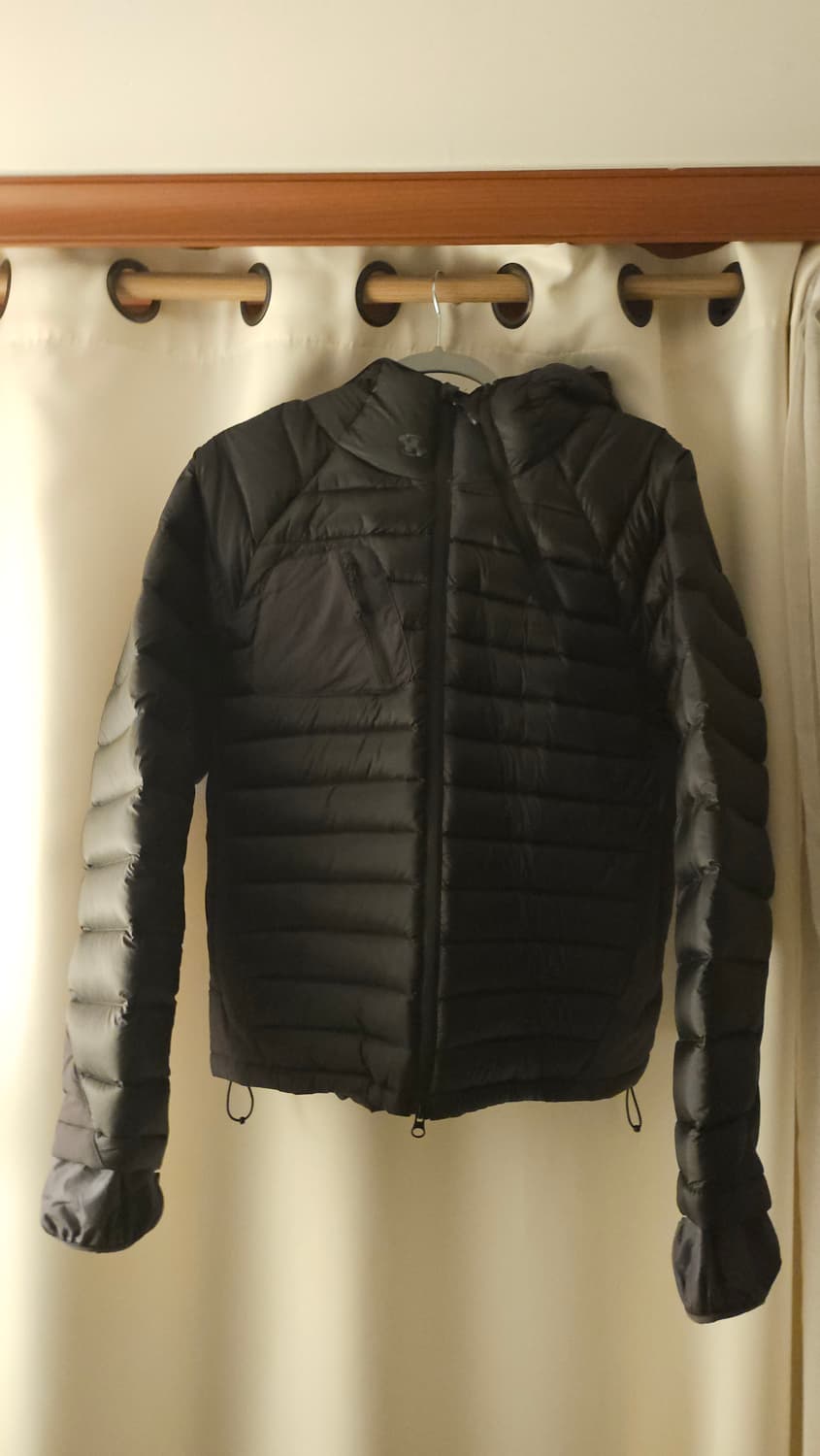 산산기어 푸퍼 자켓 블랙 - 3사이즈 상품이미지2