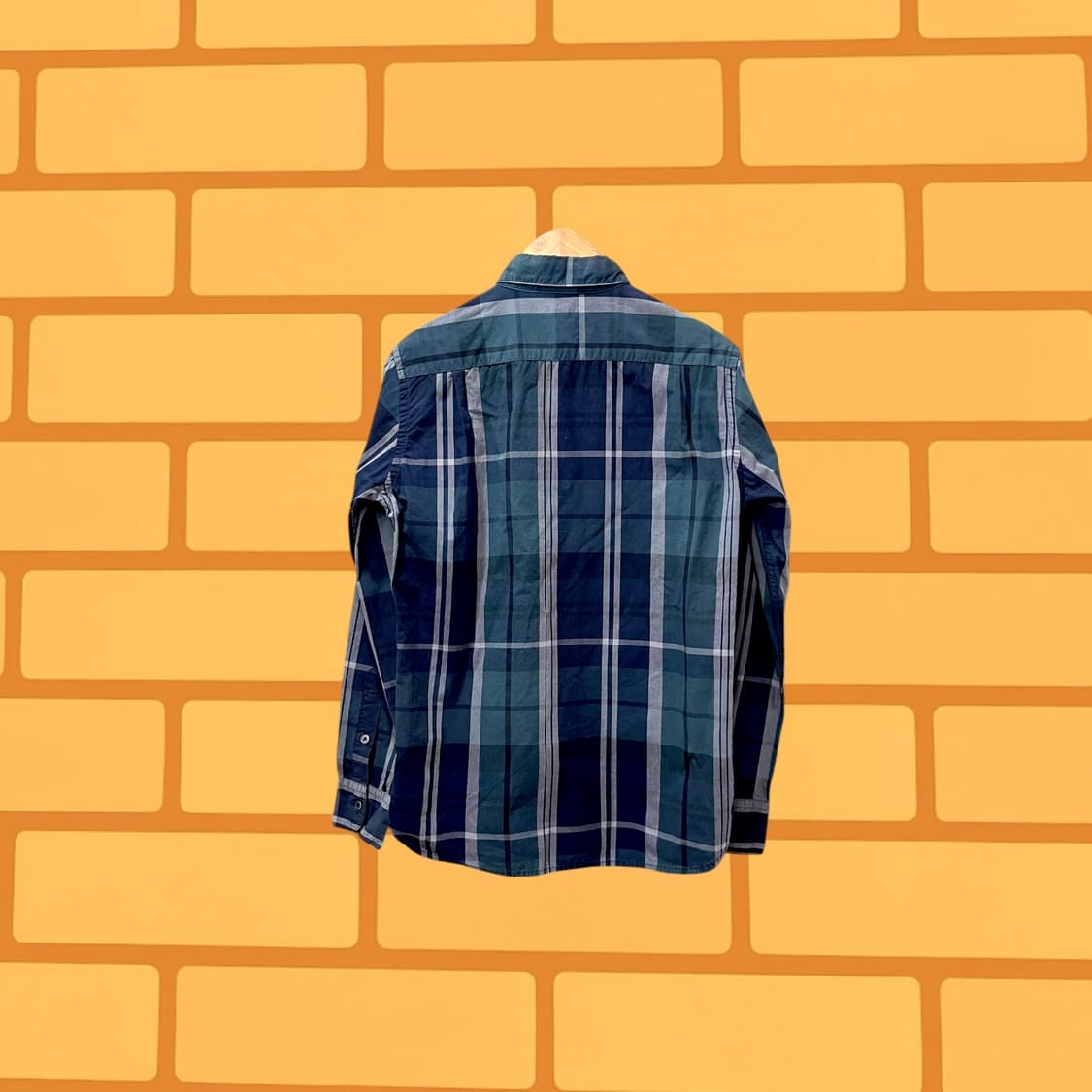 글로벌 워크 체크 셔츠 (M) 상품이미지4