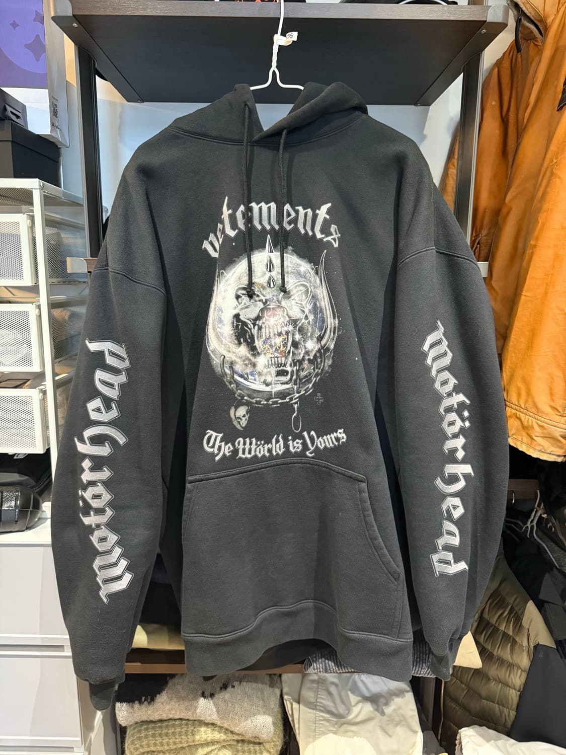 Vetements The World Is Yours Hoodie 상품이미지1
