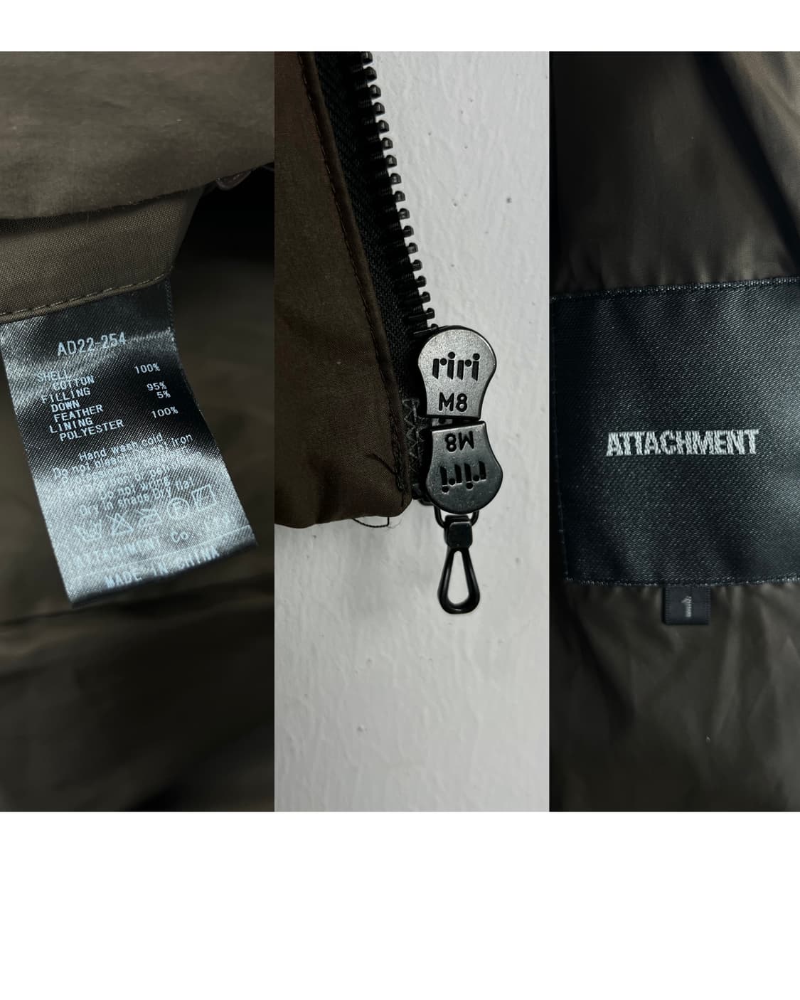 Attachment Typewriter Highneck Down Vest 상품이미지10