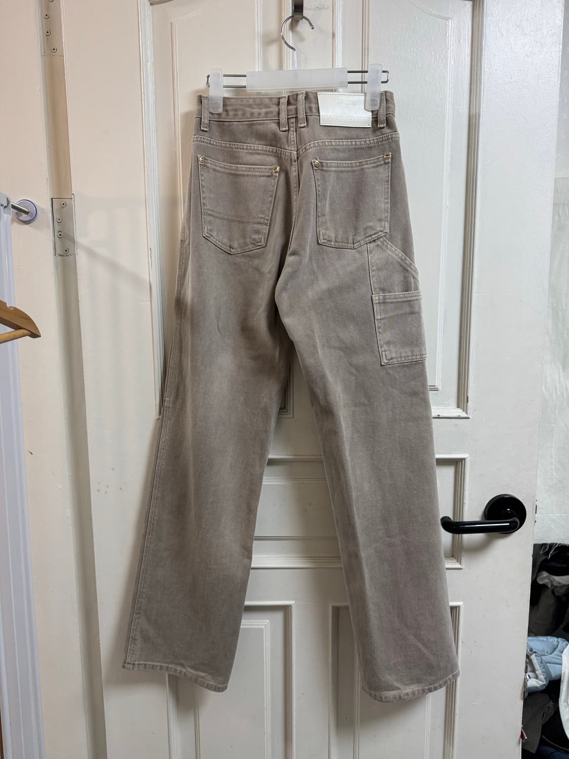 인사일런스 Insilence 베이지 오트 데님 팬츠 상품이미지3