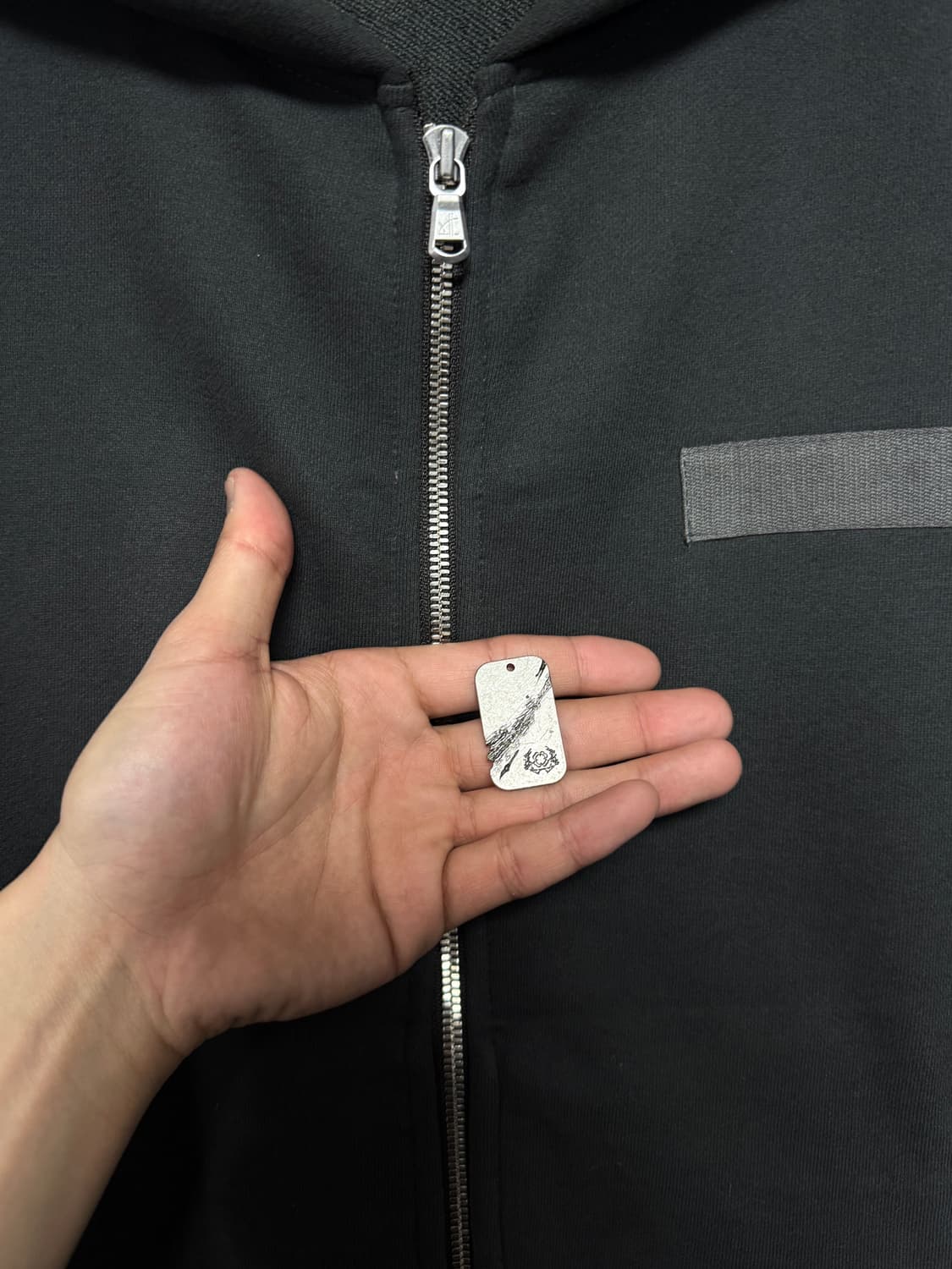 포그서비스 MA-1 후드집업 차콜 2 상품이미지10