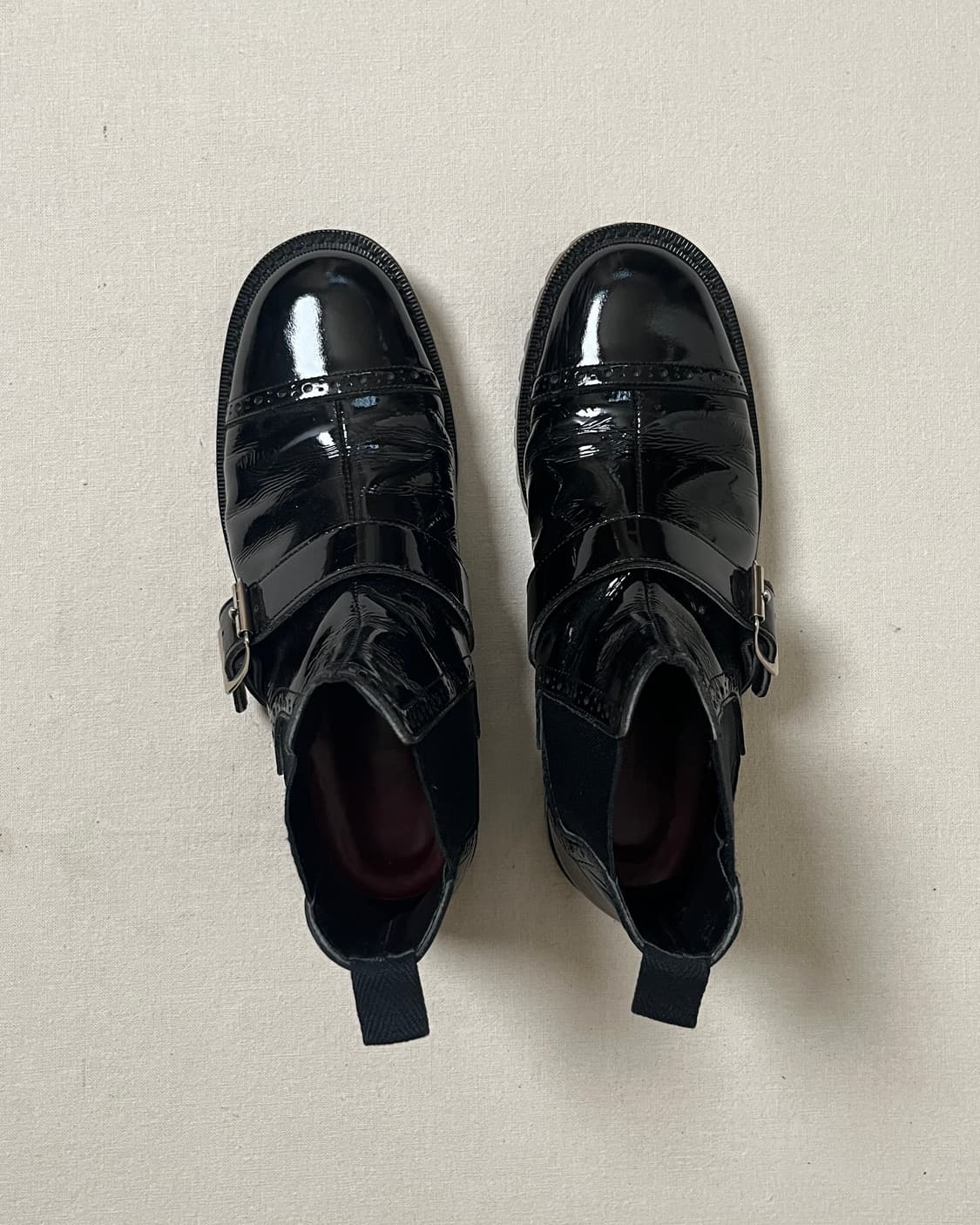 꼼데가르송 버클 윙팁 부츠 Comme des Garcons tricot 상품이미지4