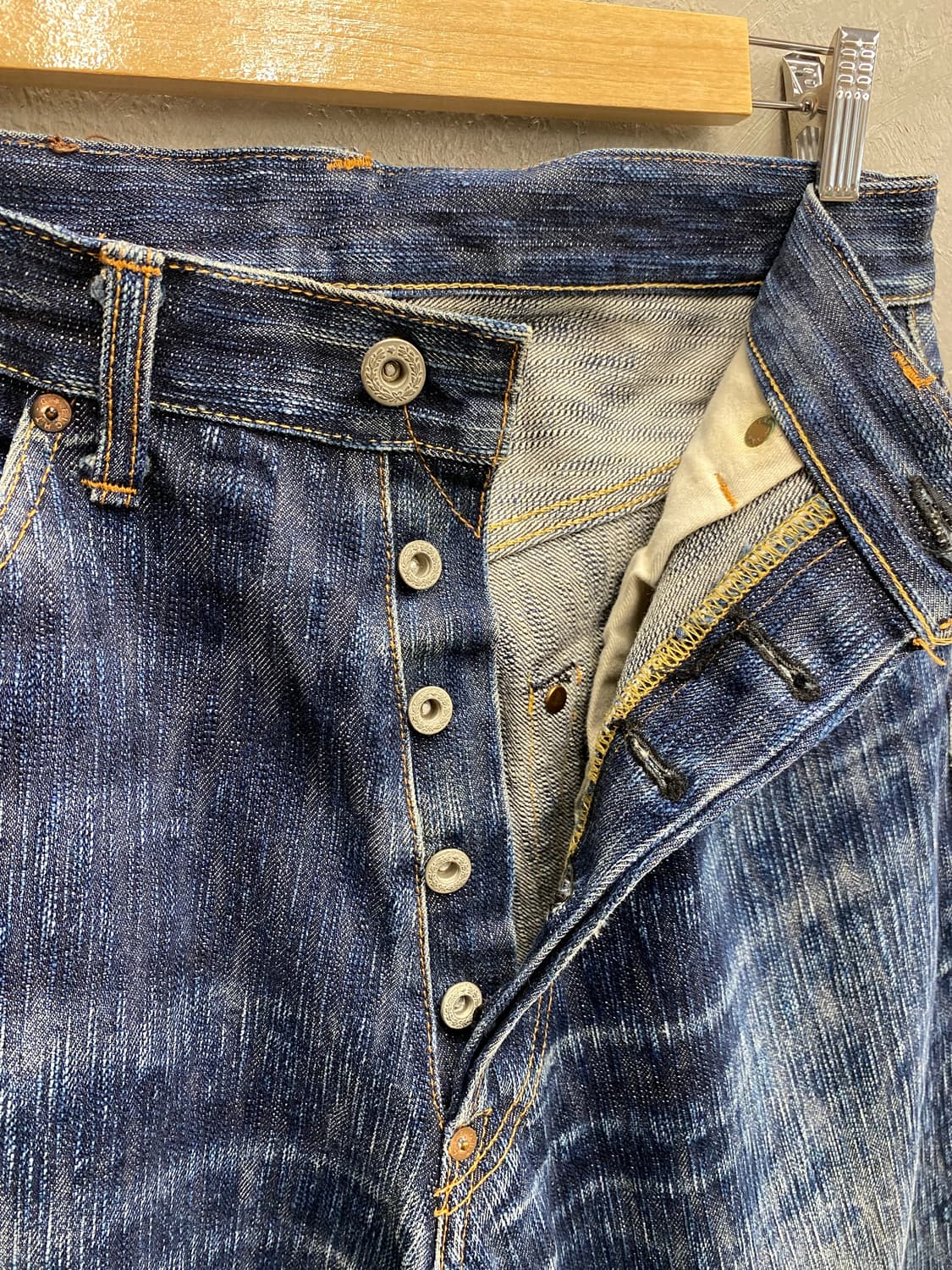 [31] EightG 505X 셀비지 와이드 데님팬츠 상품이미지3