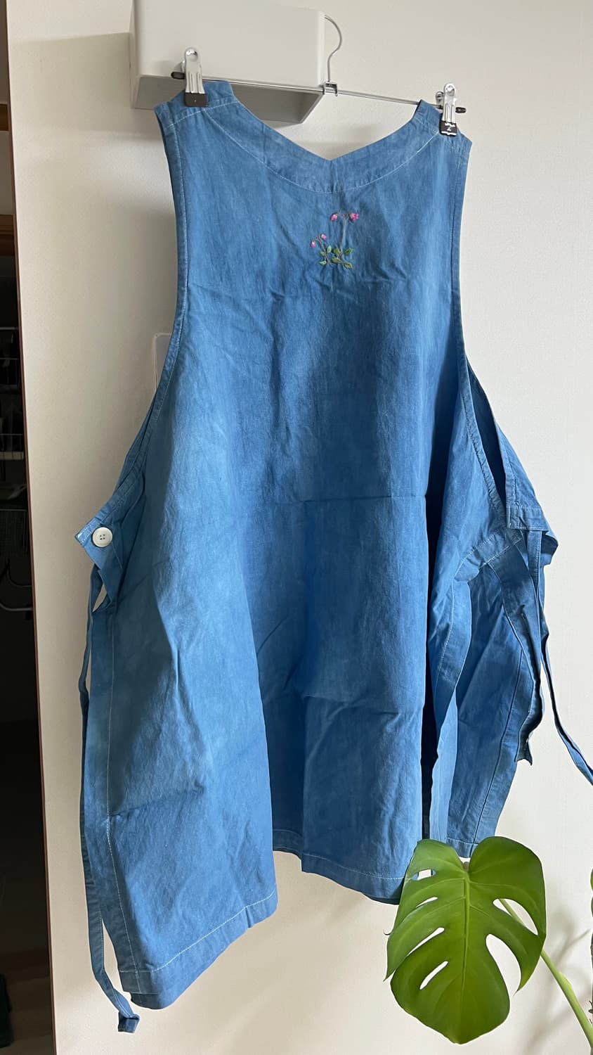 청색 앞치마 상품이미지3