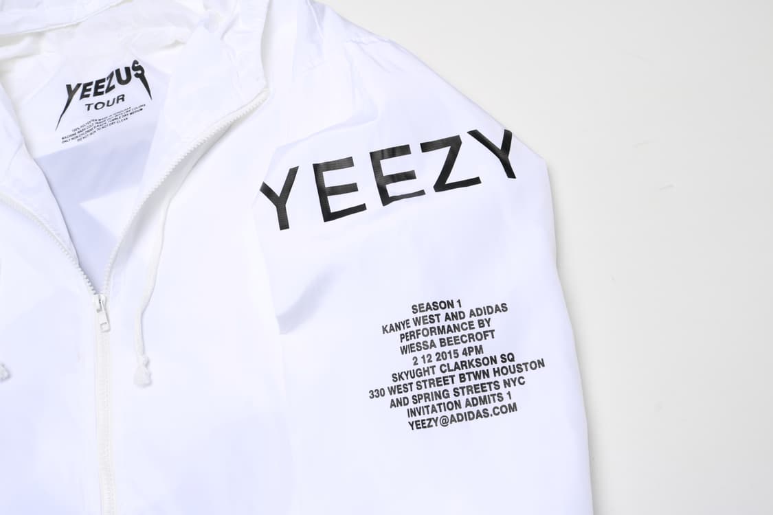 [XL] 아디다스 이지 시즌1 투어 바람막이 자켓 상품이미지3