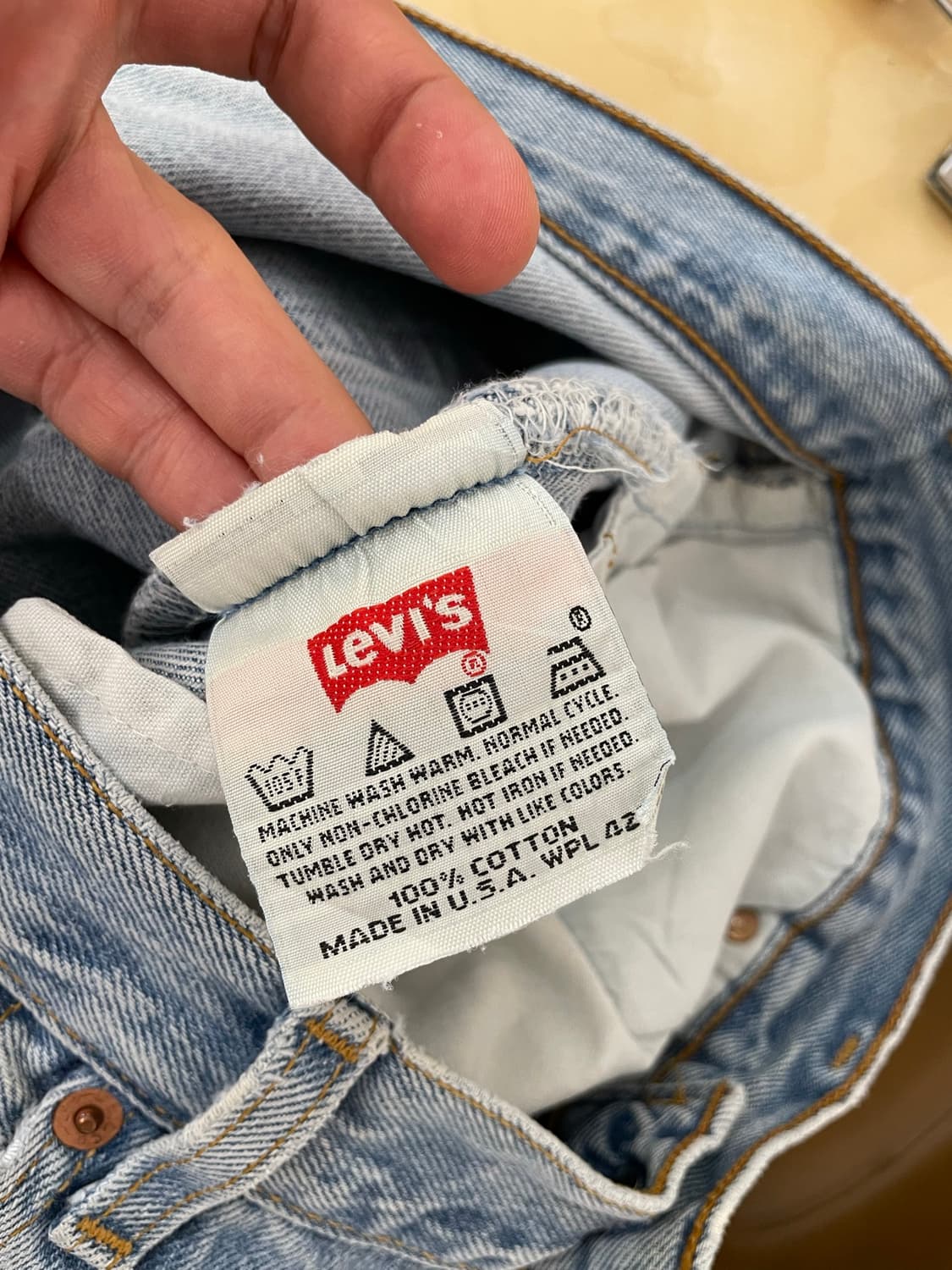 90‘s 리바이스 501 made in usa (34/34) 상품이미지8