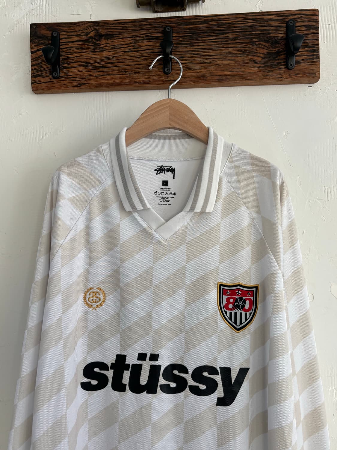 Stussy 스투시 화이트 풋볼 져지 상품이미지5